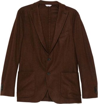 Boglioli single-breasted blazer - Brown