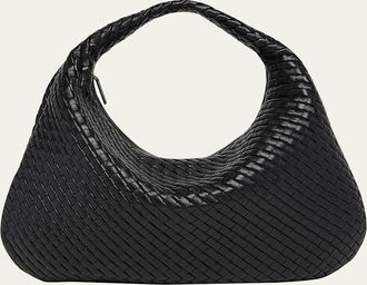Bottega Veneta Veneta Maxi Leather Hobo Bag