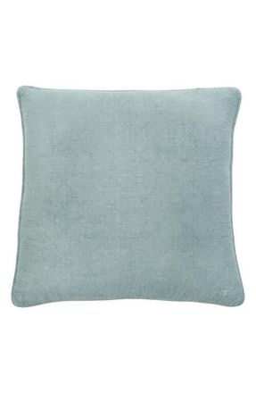 Pom Pom at Home Huntington Euro Pillow Sham in Sea Glass at Nordstrom
