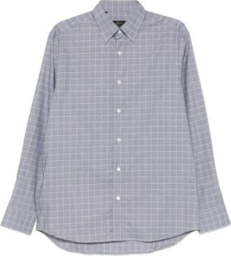 Brioni Camicia a quadri - Blu