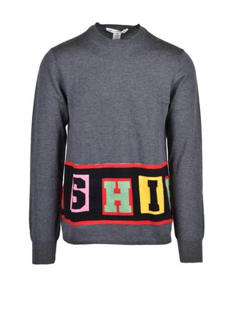 Comme Des Gar&ccedil;ons Comme des Gar&ccedil;ons Shirt Crew Neck Sweater - Grey