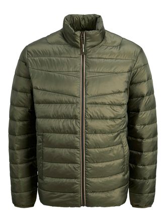 Jack & Jones Steppjacke JACK & JONES JJWEST LIGHT PUFFER COLLAR, Herren, Gr. XS, rosin, Web, Obermaterial: 100% Nylon, unifarben, Jacken Steppjacke