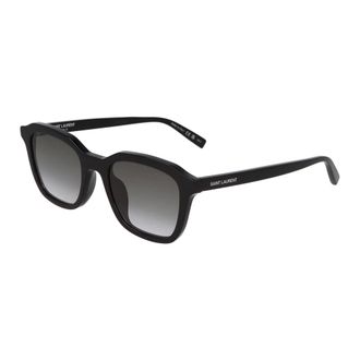 Saint Laurent SL 457 Zonnebril - unisex - Accessoires - Zwart - Maat: 49 MM Nylon