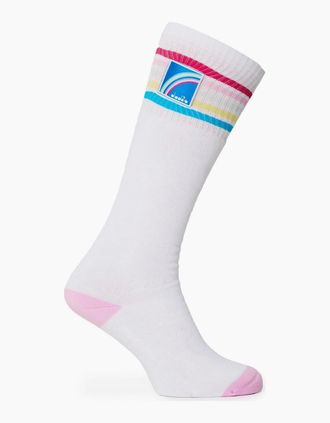 Diadora Mens Unicorn Long Crew Socks - White - Size: 8/5/5.5/6/7/6.5/7.5/4/2.5/4.5/3.5/3