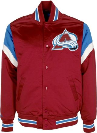 Mitchell & Ness Hombre, Chaquetas, Rojo, Talla: S