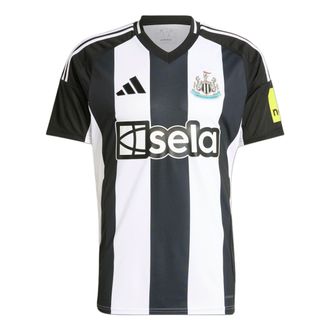 adidas Newcastle United FC 24/25 Home Football Jersey Asia Sizing Black White IX3165
