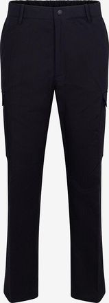 Moncler Cargohose aus Baumwollgabardine Matt Black