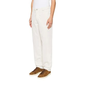 Brunello Cucinelli Corduroy Trousers - male - Brunello Cucinelli - Straight Fit Jeans - Beige - L - Jeans