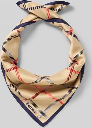 Barbour Tuch aus Satin Modell MACKWORTH HEAD in Beige, Gr&ouml;&szlig;e 1