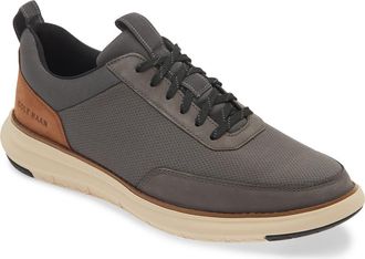 Cole Haan Grand Remix Derby Sneaker in Magnet/british Tan/oat at Nordstrom Rack, Size 10.5