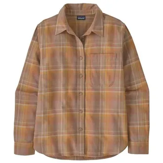 Patagonia LW Fjord Flannel Shirt Hemd f&uuml;r Damen | braun