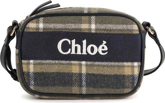 Chlo&eacute; Checked Shoulder Bag