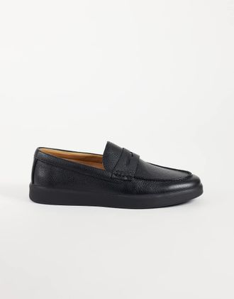 Mango mocassino nero