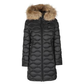 Blauer Cappotto Lynel - - Coats - Donna - Nero - L