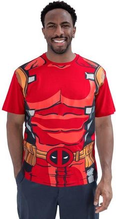 MARVEL Cosplay Short Sleeve T-Shirt in Crimson Deadpool at Nordstrom, Size Xx-Large
