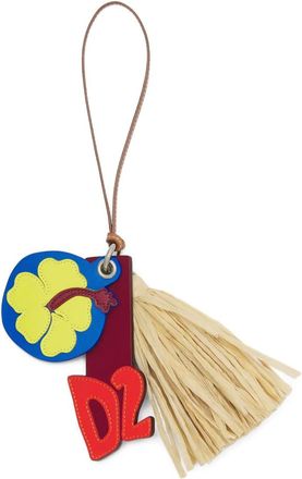 Dsquared2 Portachiavi con logo - Rosso