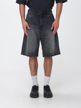 Carhartt Work in Progress Shorts Landon in denim di cotone al ginocchio