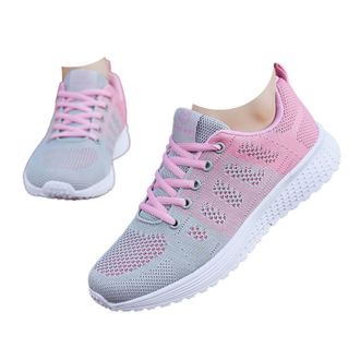 Generic Running Shoes Womens Trainers Walking Shoes Athletic Sneakers Ladies Breathable Mesh Sport Sneakers Lightweight Non Slip Tennis Trainers Outdoor Worko