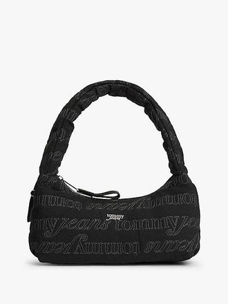 Tommy Hilfiger Repeat Logo Embroidery Shoulder Bag