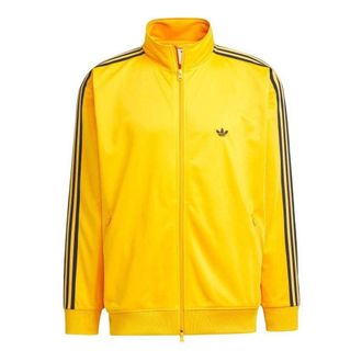 adidas Original Bb Tracktop Jacket Asia Sizing Yellow IK9151