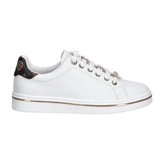 Guess Schoenen, Dames, Wit, 37 EU, Leer, Stasey