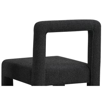 Best Master Furniture Falconer Black Fabric Dining Chairs, Set of 2