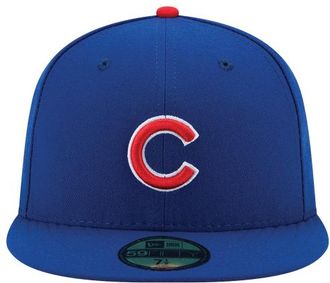 New Era Womens Chicago Cubs Cubs 59Fifty Authentic Cap - Adult Royal/Red/White Size 6 7/8