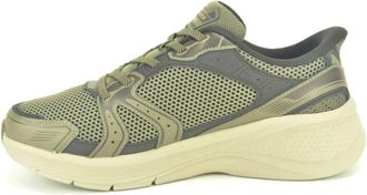 Skechers Fitness, Heren, Grijs, 44 EU, Lycra Sport Slip-In