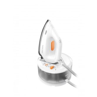 Braun Centro De Planchado Is2132wh 2.400 W. Suela Deslizante. Deposito 1.5l. Anti-goteo Digital. Color Blanco