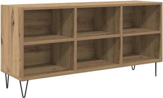 vidaXL Gabinete de TV Roble artesanal 103,5 x 30 x 50 cm vidaXL