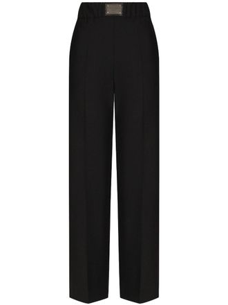 Dolce & Gabbana Pantaloni svasati a vita alta - Nero
