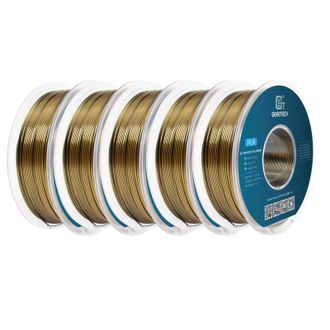 OEM Filamento Para Impresoras 3d, Resistente Y Ecol&oacute;gico, Compatible Con Impresoras Fdm, Color Negro Y Dorado
