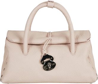 Zanellato Tassen, Dames, Roze, ONE Size, Leer, Dotta Small