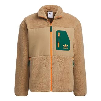 adidas Originals Sherpa Jackets Brown IN0994