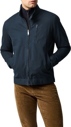 Rodd & Gunn Armitage Harrington Jacket in Marine at Nordstrom, Size Xxx-Large