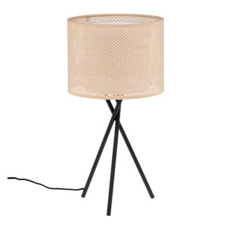 Lindby L&aacute;mpara De Mesa soula En Blanco Pl&aacute;stico - Lindby