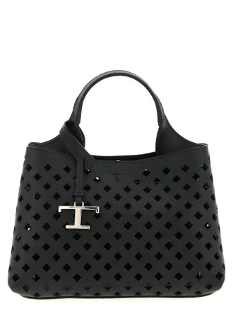 Tod's Black Calfskin Womens Handbag