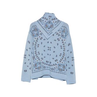 Alanui Bandana-jacquard Sweater