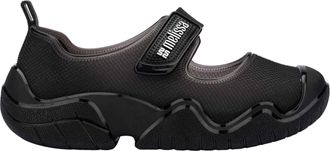 Melissa Womens Sprint Ballerina Sandals in Black / Clear - Size UK 4