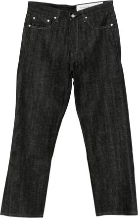 Neighborhood Jeans con stampa - Nero