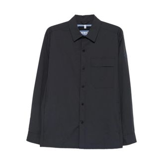 People of Shibuya Light Jackets, male, Blue, Size: XL Morioka Shirt Jacket