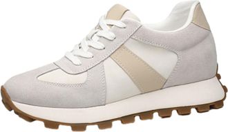 Generic Tallure Sneakers, Breathable Mesh Lightweight Athletic Casual Elevator Shoes, 3.2(8cm) Boost for Women Men (White, Adult, Women, 7.5, Numeric, UK Foot