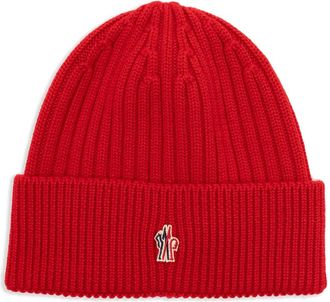 Moncler Logo-appliqu&eacute; Beanie