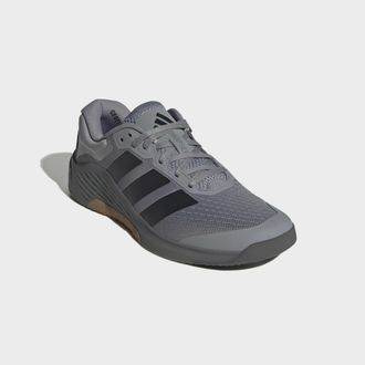 adidas Trainingsschuh ADIDAS PERFORMANCE DROPSET 4 TRAINING, Herren, Gr. 42,5, grau, carbon, grau five, Textil, Schuhe Trainingsschuh