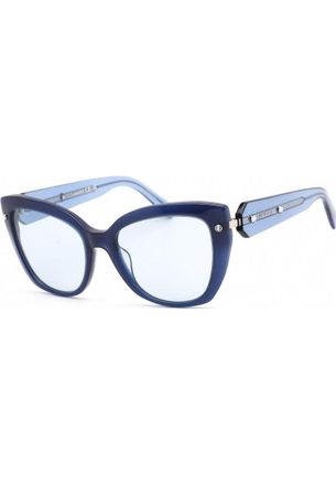 Swarovski Womens SK0391-5490V SK0391 54 5490V Sunglasses - Blue - One Size