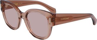 Ferragamo SF2007S 260 Transparent Nude/Blush