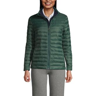 Lands End School Uniform ThermoPlume Jacket in Evergreen at Nordstrom, Size X-Large