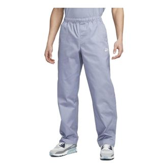 Nike Club Woven Straight Leg Trousers Blue DX3337-493