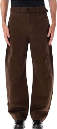 Christophe Lemaire Uomo, Pantaloni, Marrone, L, new