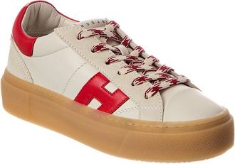Hogan Crosswind Leather Sneaker